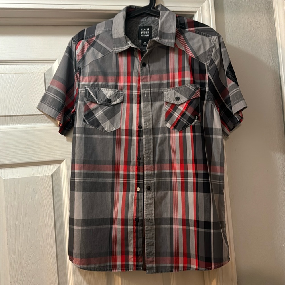 Always push forward men’s button down